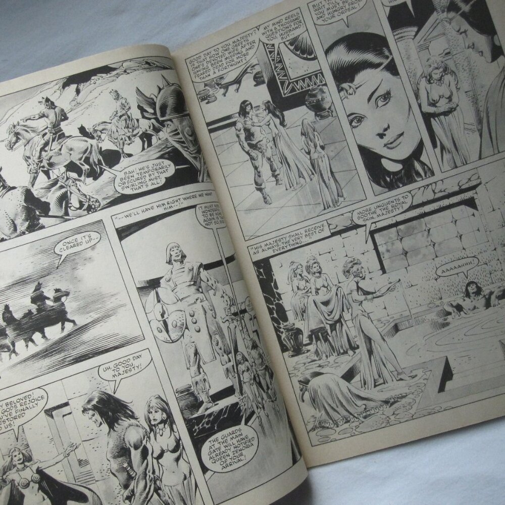 1983 The Savage Sword of Conan #93 - Marvel Comics Magazine - Picture 6 of 7